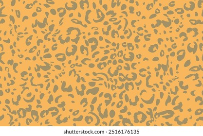 Abstract modern leopard seamless pattern. Animals trendy background. Color decorative vector stock illustration for print, card, postcard, fabric, textile. Modern ornament of stylized skin.