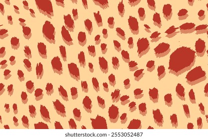 Abstract modern leopard seamless pattern. Animals trendy background. Color decorative vector stock illustration for print, card, postcard, fabric, textile. Modern ornament of stylized skin.