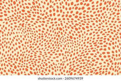 Abstract modern leopard seamless pattern. Animals trendy background. Color decorative vector stock illustration for print, card, postcard, fabric, textile. Modern ornament of stylized skin.