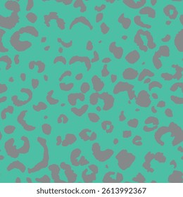 Abstract modern leopard seamless pattern. Animals trendy background. Color decorative vector stock illustration for print, card, postcard, fabric, textile. Modern ornament of stylized skin.