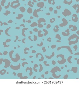 Abstract modern leopard seamless pattern. Animals trendy background. Color decorative vector stock illustration for print, card, postcard, fabric, textile. Modern ornament of stylized skin.
