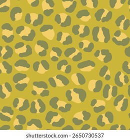 Abstract modern leopard seamless pattern. Animals trendy background. Color decorative vector stock illustration for print, card, postcard, fabric, textile. Modern ornament of stylized skin.
