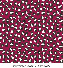 Abstract modern leopard seamless pattern. Animals trendy background. Color decorative vector stock illustration for print, card, postcard, fabric, textile. Modern ornament of stylized skin.