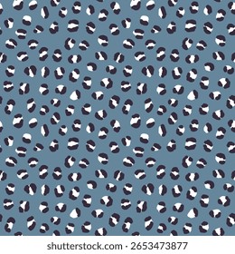 Abstract modern leopard seamless pattern. Animals trendy background. Color decorative vector stock illustration for print, card, postcard, fabric, textile. Modern ornament of stylized skin.