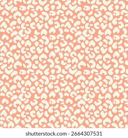 Abstrato moderno leopardo padrão sem costura. Animais moda fundo da moda. Ilustração vetorial decorativa a cores para impressão, tecido, têxtil. Ornamento moderno de pele estilizada.