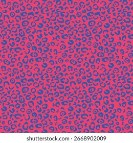 Abstract modern leopard seamless pattern. Animals fashion trendy background. Color decorative vector illustration for print, fabric, textile. Modern ornament of stylized skin.