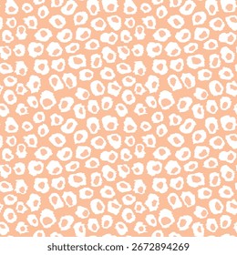 Abstract modern leopard seamless pattern. Animals trendy background. Color decorative vector stock illustration for print, card, postcard, fabric, textile. Modern ornament of stylized skin.
