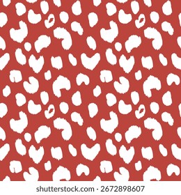 Abstract modern leopard seamless pattern. Animals fashion trendy background. Color decorative vector illustration for print, fabric, textile. Modern ornament of stylized skin.