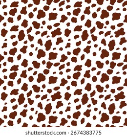 Abstract modern leopard seamless pattern. Animals fashion trendy background. Color decorative vector illustration for print, fabric, textile. Modern ornament of stylized skin.