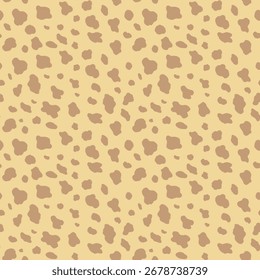 Abstractas patrón sin costuras de leopardo moderno. Animales de moda de fondo de moda. Ilustración vectorial decorativa de color para impresión, tela, textil. Adorno moderno de piel estilizada.