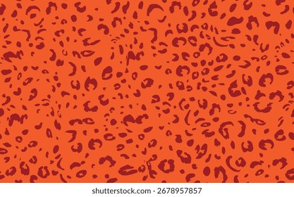 Abstract modern leopard seamless pattern. Animals fashion trendy background. Color decorative vector illustration for print, fabric, textile. Modern ornament of stylized skin.