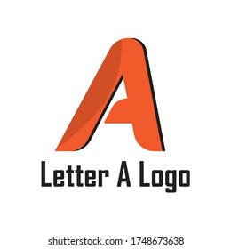 Abstraktes, modernes Letter-A-Logo-Konzept