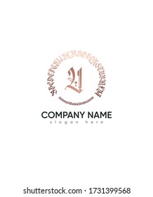 Resumen de la carta moderna plantilla de logotipo de U, logotipo de vectores para identidad empresarial y de empresa 