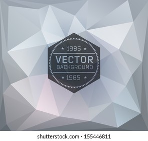 Abstract modern light background with label //can be used for website, info-graphics/ vector illustration