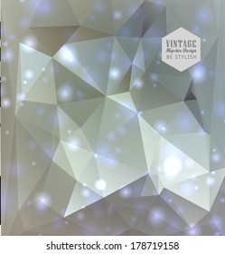 Abstract modern light background with label, can be used for website, info-graphics