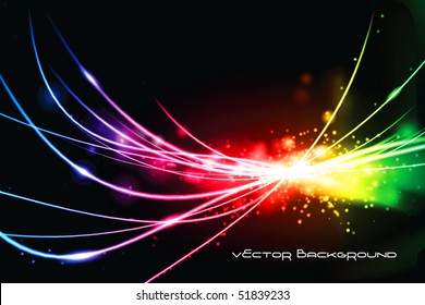 Resumen De Fondo De Luz Moderna Ilustración Original