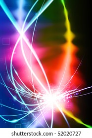 Abstract Modern Light Background Original Illustration