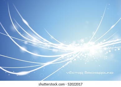 Resumen De Fondo De Luz Moderna Ilustración Original