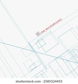 abstract modern line art structure pattern background