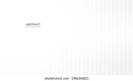 Abstract modern line background. White and grey geometric texture. vector art illustration 