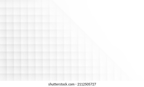 Abstract modern line background, White and grey geometric texture, 3d design pattern