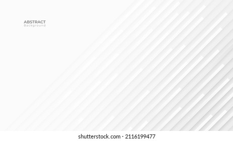 Abstract modern line background. White and grey geometric texture. vector art illustration 