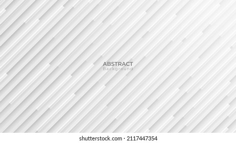 Abstract modern line background. White and grey geometric texture. vector art illustration 