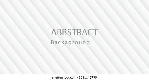 Abstract modern line background. White and grey geometric texture.