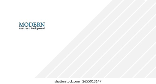 Fondo de línea moderna Abstractas. Textura geométrica blanca y gris. ilustración de Arte vectorial