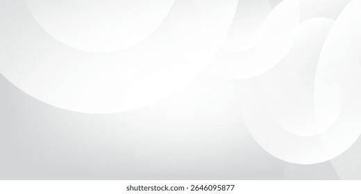 Abstract modern line circle background with flowing lines. Digital future technology concept simple art modern
