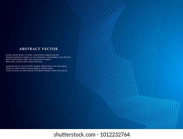 Blue Technology Circuit Board Design Vector Stock Vector (Royalty Free ...