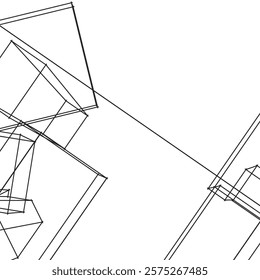 abstract modern line structure geometric pattern minimalism design background