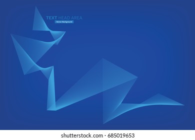 Abstract Modern Line, Text Head Area 