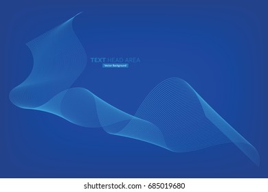 Abstract Modern Line, Text Head Area 