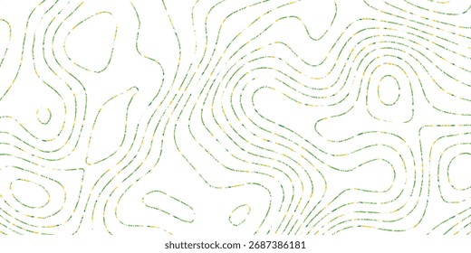 Línea moderna Abstractas, onda diseñada sobre fondo blanco. Líneas de onda brillantes abstractas modernas sobre fondo de color. Elemento de diseño de onda fluida dinámica. Tecnología futurista y patrón de ondas de sonido.