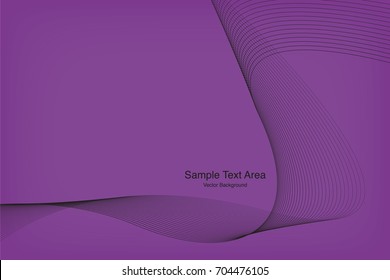Abstract Modern Line, Wave Designed On Pink Background With Title Text Area, Black And Pink