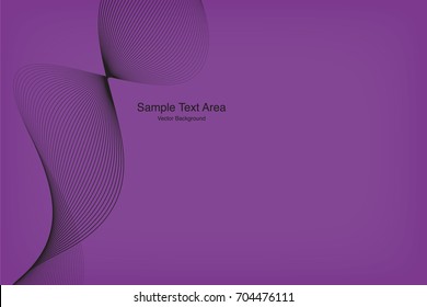 Abstract Modern Line, Wave Designed On Pink Background With Title Text Area, Black And Pink