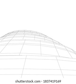 Resumen del fondo geométrico lineal moderno