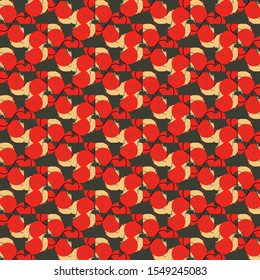 Abstract Modern Lines colored Vector Background