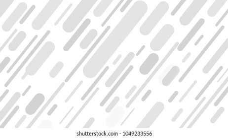 Abstract Modern Lines Round Geometric Black and White Vector Background.