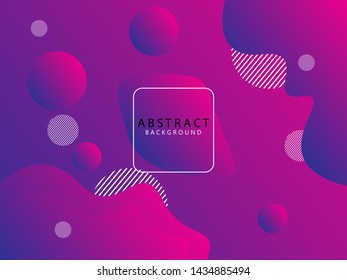 Abstract modern liquid background design