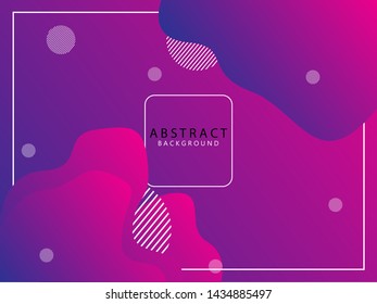 Abstract modern liquid background design