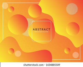 Abstract modern liquid background design