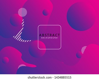 Abstract modern liquid background design