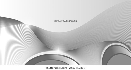 Diseño de fondo líquido moderno abstracto con adornos