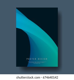 Abstract Modern Liquid Color Shapes Cover Design layout for banners, wallpaper, flyers, invitation, posters, brochure, voucher discount - Vector illustration template