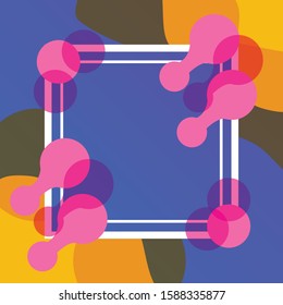 Abstract Modern Liquid Colorful Background