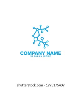 Abstract modern logo for business or company, eps 10 editable