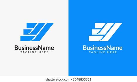 Icono Abstractas y moderno del diseño del logotipo, digital, deportes, tecnología para diversas empresas y compañías