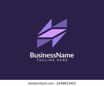 Icono Abstractas y moderno del diseño del logotipo, digital, deportes, tecnología para diversas empresas y compañías